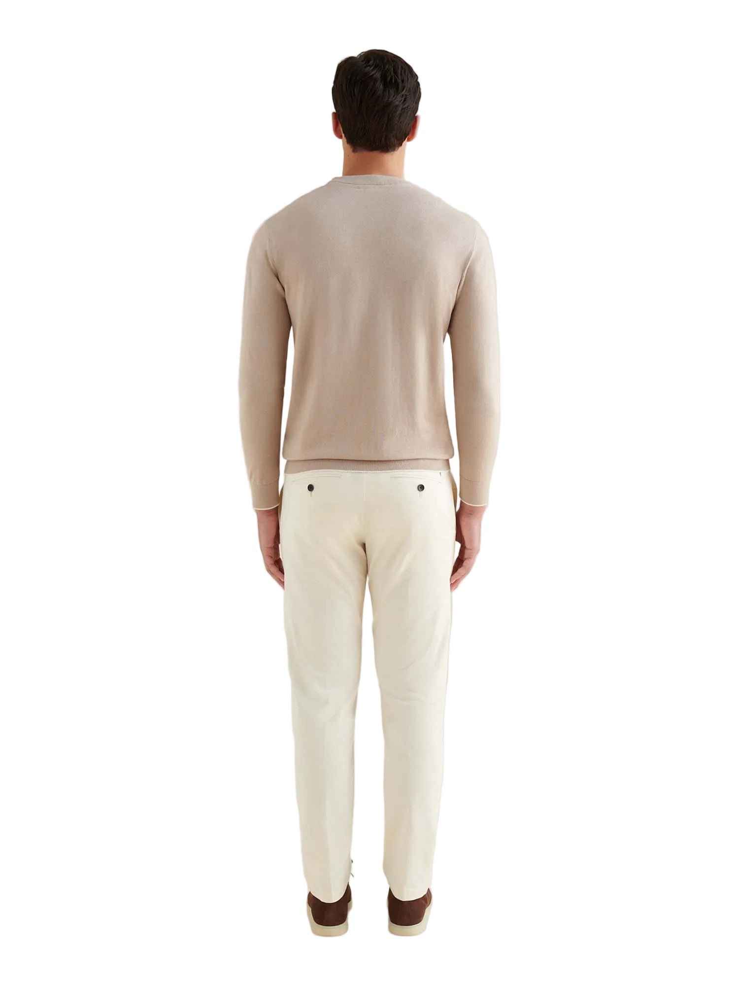 Peckham Rye Knit Simply Taupe Crewneck
